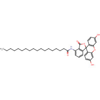 110698-53-8 5-(OCTADECANOYLAMINO)FLUORESCEIN chemical structure