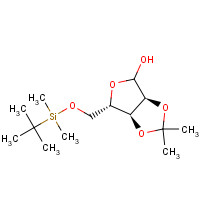 141607-35-4 5-O-tert-Butyldiphenylsilyl-2,3-O-isopropylidene-D-ribofuranose chemical structure