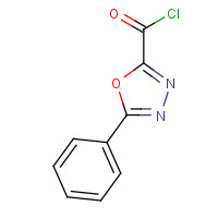 98591-60-7 5-PHENYL-1,3,4-OXADIAZOLE-2-CARBONYL CHLORIDE chemical structure
