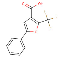 23584-85-2 5-PHENYL-2-(TRIFLUOROMETHYL)-3-FUROIC ACID chemical structure