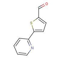 132706-12-8 5-PYRIDIN-2-YLTHIOPHENE-2-CARBALDEHYDE chemical structure