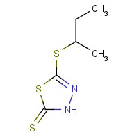 19921-51-8 5-(SEC-BUTYLTHIO)-1,3,4-THIADIAZOLE-2-THIOL chemical structure