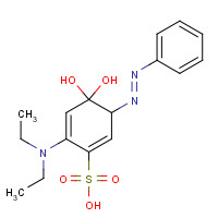 1563-01-5 5-SULFO-4'-DIETHYLAMINO-2,2'-DIHYDROXYAZOBENZENE chemical structure