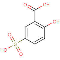 97-05-2 Sulfosalicylic acid chemical structure