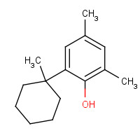 77-61-2 2,4-DIMETHYL-6-(1-METHYLCYCLOHEXYL)PHENOL chemical structure