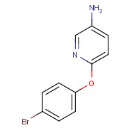 77006-26-9 6-(4-BROMOPHENOXY)PYRIDIN-3-AMINE chemical structure