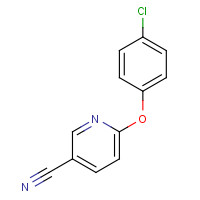 99902-70-2 6-(4-CHLOROPHENOXY)NICOTINONITRILE chemical structure