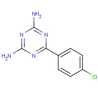 4514-53-8 6-(4-CHLOROPHENYL)-1,3,5-TRIAZINE-2,4-DIAMINE chemical structure