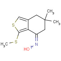 175202-71-8 6,6-DIMETHYL-3-(METHYLTHIO)-4,5,6,7-TETRAHYDROBENZO[C]THIOPHEN-4-ONE OXIME chemical structure