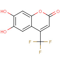 82747-36-2 6,7-DIHYDROXY-4-(TRIFLUOROMETHYL)COUMARIN chemical structure