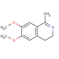4721-98-6 1-METHYL-6,7-DIMETHOXY-3,4-DIHYDROISOQUINOLINE chemical structure