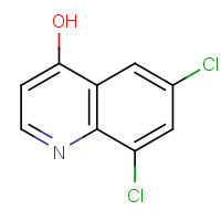 57935-38-3 4-HYDROXY-6,8-DICHLOROQUINOLINE chemical structure