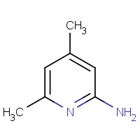 5407-87-4 2-Amino-4,6-dimethylpyridine chemical structure
