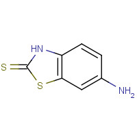 7442-07-1 6-AMINO-2-MERCAPTOBENZOTHIAZOLE chemical structure