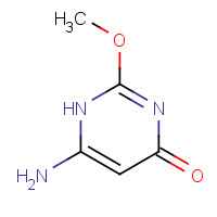 52386-29-5 6-AMINO-2-METHOXY-4(1H)-PYRIMIDINONE chemical structure