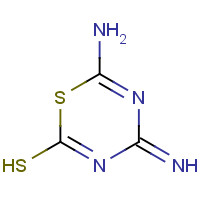 6087-35-0 6-AMINO-4-IMINO-4H-1,3,5-THIADIAZINE-2-THIOL chemical structure