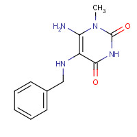 70404-28-3 6-AMINO-5-BENZYLAMINO-1-METHYLURACIL chemical structure