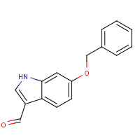 92855-64-6 6-Benzyloxyindole-3-carboxaldehyde chemical structure