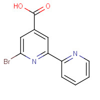294211-87-3 6-BROMO-[2,2'-BIPYRIDINE]-4-CARBOXYLIC ACID chemical structure