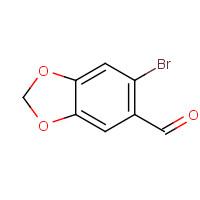 15930-53-7 2-Bromo-4,5-methylenedioxybenzaldehyde chemical structure