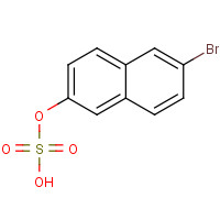 71799-94-5 6-BROMO-2-NAPHTHYL SULFATE,POTASSIUM SALT chemical structure