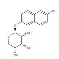 69594-75-8 6-BROMO-2-NAPHTHYL-BETA-D-XYLOPYRANOSIDE chemical structure