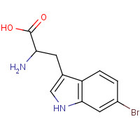 33599-61-0 6-BROMO-DL-TRYPTOPHAN chemical structure