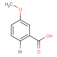 22921-68-2 2-BROMO-5-METHOXYBENZOIC ACID chemical structure