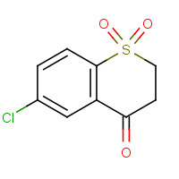 90396-06-8 6-CHLORO-1,2,3,4-TETRAHYDRO-1LAMBDA6-BENZOTHIINE-1,1,4-TRIONE chemical structure