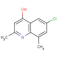 21629-49-2 6-CHLORO-2,8-DIMETHYL-4-QUINOLINOL chemical structure