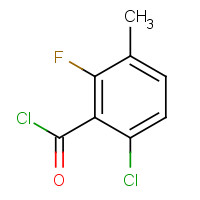 261762-81-6 6-CHLORO-2-FLUORO-3-METHYLBENZOYL CHLORIDE chemical structure