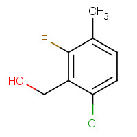 261762-84-9 6-CHLORO-2-FLUORO-3-METHYLBENZYL ALCOHOL chemical structure