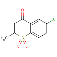 175205-44-4 6-CHLORO-2-METHYL-1,2,3,4-TETRAHYDRO-1LAMBDA6-BENZOTHIINE-1,1,4-TRIONE chemical structure