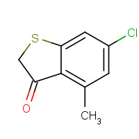 5858-07-1 6-chloro-4-methyl-benzo(b)thiophene-3-o chemical structure