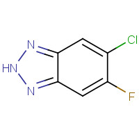 99803-85-7 6-CHLORO-5-FLUOROBENZOTRIAZOLE chemical structure