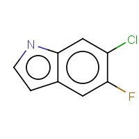 122509-72-2 6-Chloro-5-fluoroindole chemical structure
