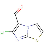 23576-84-3 6-CHLOROIMIDAZO[2,1-B]THIAZOLE-5-CARBOXALDEHYDE chemical structure