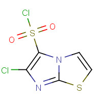 150020-64-7 6-CHLOROIMIDAZO[2,1-B][1,3]THIAZOLE-5-SULFONYL CHLORIDE chemical structure