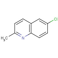 92-46-6 6-CHLORO-2-METHYLQUINOLINE chemical structure
