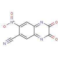 115066-14-3 6-CYANO-7-NITROQUINOXALINE-2,3-DIONE chemical structure