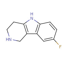 39876-39-6 8-FLUORO-2,3,4,5-TETRAHYDRO-1H-PYRIDO[4,3-B]INDOLE chemical structure