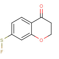 21243-18-5 6-FLUOROTHIO-4-CHROMANONE chemical structure