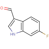 2795-41-7 6-FLUOROINDOLE-3-CARBOXALDEHYDE chemical structure