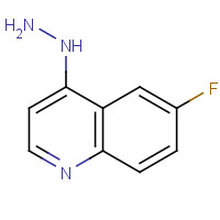 49612-09-1 6-FLUORO-4-HYDRAZINOQUINOLINE chemical structure