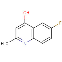 15912-68-2 6-FLUORO-4-HYDROXY-2-METHYLQUINOLINE chemical structure