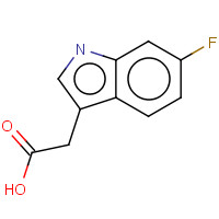 443-75-4 6-FLUOROINDOLE-3-ACETIC ACID chemical structure