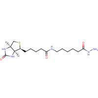 109276-34-8 BIOTINAMIDOCAPROYL HYDRAZIDE chemical structure