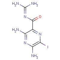 60398-23-4 6-Iodoamiloride,hydrochloridedihydrate chemical structure