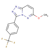 289651-70-3 6-METHOXY-3-[4-(TRIFLUOROMETHYL)PHENYL][1,2,4]TRIAZOLO[4,3-B]PYRIDAZINE chemical structure