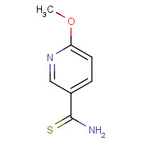 175277-49-3 6-METHOXYPYRIDINE-3-CARBOTHIOAMIDE chemical structure